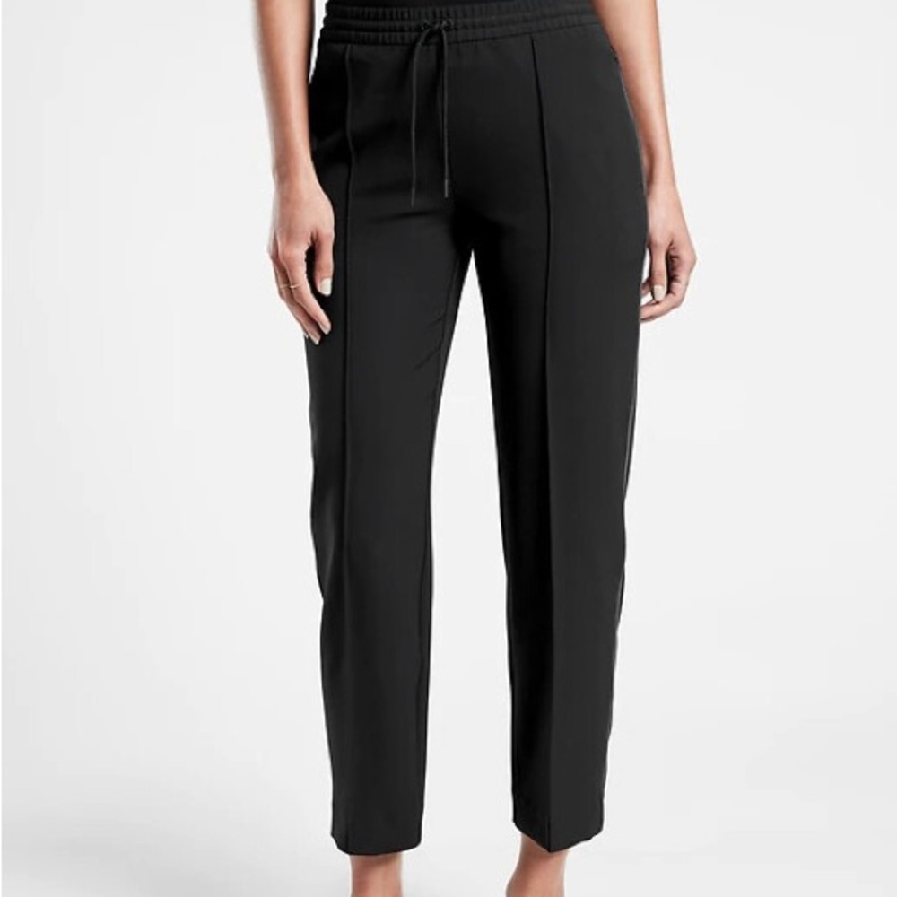 Athleta Black Endeavour Straight Leg Pants Tall Length